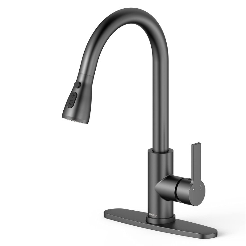 US HOSSLLY Kitchen Faucet Kitchen Sink Faucet Kitchen Faucet With Pull Down Sprayer Perfect Commercial Modern Faucet
