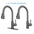 US GARVEE Kitchen Faucet With Pull Down Sprayer for Kitchen Sink Kitchen Sink Faucet With 3 Modes