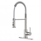 US GARVEE Kitchen Faucet With Pull Down Sprayer Spring Sink Faucets