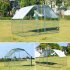 US GARVEE Large Metal Chicken Coop Walk In Chicken Run Galvanized Wire Poultry Chicken Hen Pen Cage Rabbits Duck Cages