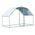 US GARVEE Large Metal Chicken Coop Walk In Chicken Run Galvanized Wire Poultry Chicken Hen Pen Cage Rabbits Duck Cages