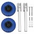 US GARVEE Launching Wheels 300LBS Boat Stainless Steel Transom Launching Wheel Dolly With 10 Inch Wheel Set