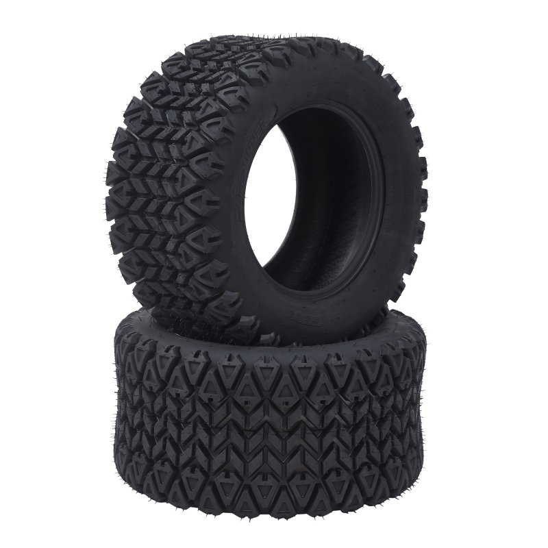 US GARVEE Lawn Mower Tire & Tractor Turf Tire & Garden Tire, Four-Ply Rated, Non-Directional, Tubeless Tire - 23x10.50-12 Lawn Mower Tire & Tractor Turf Tire & Garden Tire