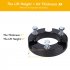 US GARVEE Leveling Lift Kits 2 Inch Front Strut Spacer Suspension Lift Kit for 99 06 Tundra 2WD 4WD