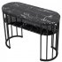 US GARVEE Manicure Table Nail Tech Desk Marbling Texture Salon Nail Equipment