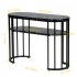 US GARVEE Manicure Table Nail Tech Desk Marbling Texture Salon Nail Equipment