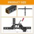 US GARVEE Manual Implement Lift ATV UTV Lift System 1 Point Implements Pro with 2 Inch Receivers