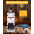 US GARVEE Manual Wire Insulation Removal Machine for 0 06 1 Inch Wire Insulation Removal Tool with Hand Crank Silver