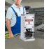 US GARVEE Manual Wire Insulation Removal Machine for 0 06 1 Inch Wire Insulation Removal Tool with Hand Crank Silver