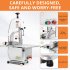 US GARVEE Meat Saw for Butchering 750W Bone Saw Machine 0 39   6 7 Inches Cutting Thickness