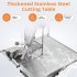 US GARVEE Meat Saw for Butchering 750W Bone Saw Machine 0 39   6 7 Inches Cutting Thickness