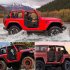 US GARVEE Off Road Safari Tubular Doors Compatible with Jeep Wrangler JK 2007 2018  2 Door Only 