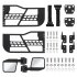 US GARVEE Off Road Safari Tubular Doors Compatible with Jeep Wrangler JK 2007 2018  2 Door Only 