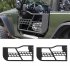 US GARVEE Off Road Safari Tubular Doors Compatible with Jeep Wrangler JK 2007 2018  2 Door Only 