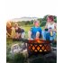 US GARVEE Outdoor 2 in 1 Fire Pit 30 Inch Wood Burning FirePit with Grill Spark Screen