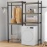 US GARVEE Over Washer and Dryer Shelves  5 Tier Laundry Room Shelves Heavy Duty Washer Dryer Shelf Freestanding Space Saver and Organization Shelves for Home  L