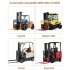 US GARVEE Pallet Fork Extension Heavy Duty Steel Pallet Extensions for Forklift Truck