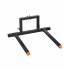 US GARVEE Pallet Forks for Tractor with 1500LBS Capacity 3 Point Hitch Pallet Fork Equipped Adjustable Pallet Forks with High Strength Steel