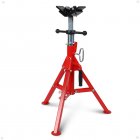 US GARVEE Pipe Stand Transfer V-Head & Adjustable Heigh Pipe Jack Stand