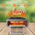 US GARVEE Pizza Oven Gas Outdoor 12 Inch Portable Stainless Steel Propane Pizza Oven