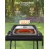 US GARVEE Pizza Oven Kit With Pizza Stone Built In Thermometer Stainless Steel Pizza Oven Kit