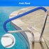 US GARVEE Pool Handrail 39x32 Inch Swimming Pool Stair Rail 250LBS Load for Inground Pool