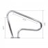 US GARVEE Pool Handrail 39x32 Inch Swimming Pool Stair Rail 250LBS Load for Inground Pool