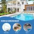 US GARVEE Pool Handrail 48x36 Inch Pool Rail 304 Stainless Steel Silver Rustproof Pool Stair Rail