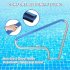 US GARVEE Pool Handrail 48x36 Inch Pool Rail 304 Stainless Steel Silver Rustproof Pool Stair Rail