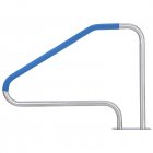 US GARVEE Pool Handrail 50x36 Inch Pool Rail 304 Stainless Steel Silver Rustproof Pool Stair Rail