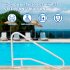 US GARVEE Pool Handrail 54x36 Inch Pool Rail 304 Stainless Steel Silver Rustproof Pool Stair Rail