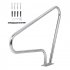 US GARVEE Pool Rail 48x36 Inch 304 Stainless Steel 370LBS Load Capacity Rustproof Pool Handrail