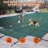 US GARVEE Pool Safety Cover Rectangle Cover Green Mesh SolPool Safety Net and Installation Tools