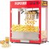 US GARVEE Popcorn Machine Extra Large Popcorn Popper Machine 8OZ Kettle with 10 PACK Popcorn Buckets