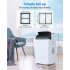 US GARVEE Portable Air Conditioner 14000 BTU Air Conditioners 3 IN 1 Quiet AC Unit