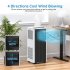 US GARVEE Portable Air Conditioner 8000 BTU for Room up to 350 sq ft  3 in 1 Compact Indoor AC Unit