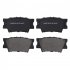 US GARVEE Premium Ceramic Disc Rear Brake Pads For 2006 2018 RAV4