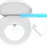 US GARVEE Premium Non Electric Elongated Bidet Toilet Seats With Dual Nozzle Easy To Install And Use