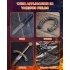 US GARVEE Propane Forge Single Burner Mini Forge for Heating and Shaping Metals  Oval