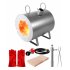 US GARVEE Propane Forge Single Burner Mini Forge for Heating and Shaping Metals  Oval
