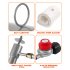 US GARVEE Propane Forge Single Burner Mini Forge for Heating and Shaping Metals  Oval