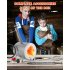 US GARVEE Propane Forge Single Burner Mini Forge for Heating and Shaping Metals  Oval