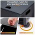 US GARVEE Propane Metal Tank Cover Table for Gas Fire Pits Gas Tank Holder Storage Side Table for 20 Pound Propane Tank