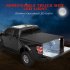 US GARVEE Quad 4 Fold Soft Folding Truck Bed 6 5ft Tonneau Cover Compatible for 2009 2014 Ford F150 Black