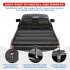 US GARVEE Quad 4 Fold Soft Folding Truck Bed 5 5ft Tonneau Cover Compatible for 2009 2014 Ford F150 Black