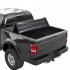 US GARVEE Quad 4 Fold Soft Folding Truck Bed 6 5ft Tonneau Cover Compatible for 2004 2008 Ford F150 Black