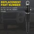US GARVEE Rear Air Shocks Suspension Struts Compatible for 2015 2021 Yukon Suburban Escalade 84176675