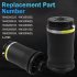 US GARVEE Rear Air Spring Kit Air Suspension Bags Compatible for Mercedes Benz GL350 450 550
