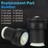 US GARVEE Rear Air Suspension Spring Bag Compatible for 2007 2013 BMW X5 E70 2007 2013 X6 E71