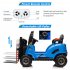 US GARVEE Ride on Forklift Car 12V Electric Ride On Car with Remote Control and Liftable Fork   Pallet